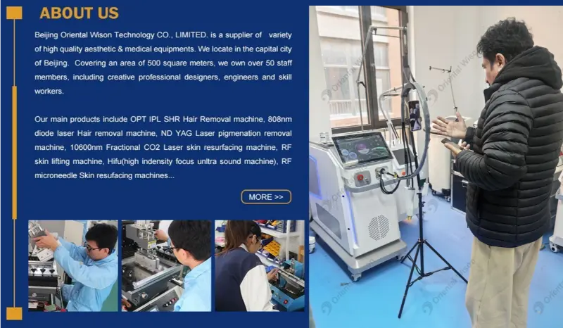 স্বাগতম! ক্লায়েন্ট আমাদের কারখানা পরিদর্শন করুন, আলেকজান্দ্রাইট লেজার পরীক্ষা করুন