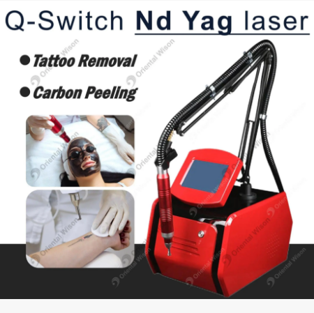 পোর্টেবল Q সুইচ ND YAG লেজার স্কিন বিউটি মেশিন